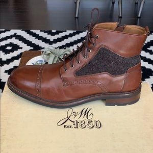 Johnston & Murphy Fullerton Cap Toe Boot.